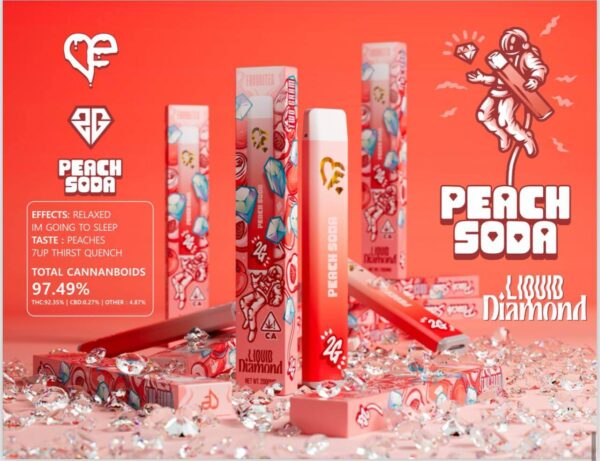 PEACH SODA LIQUID DIAMOND